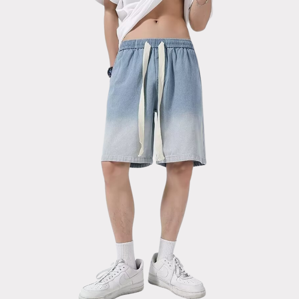 Classic Gradient Drawstring Shorts