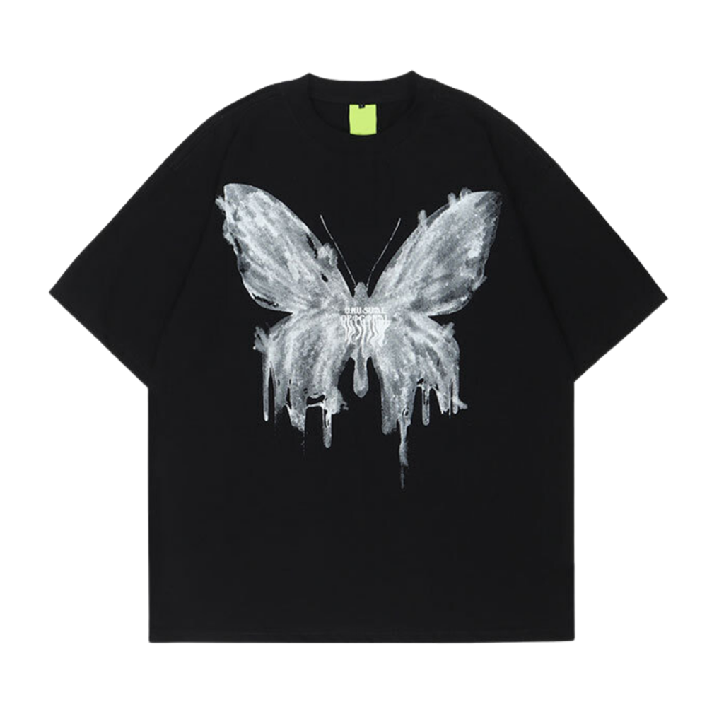 Urban High Street Butterfly Graphic T-shirt
