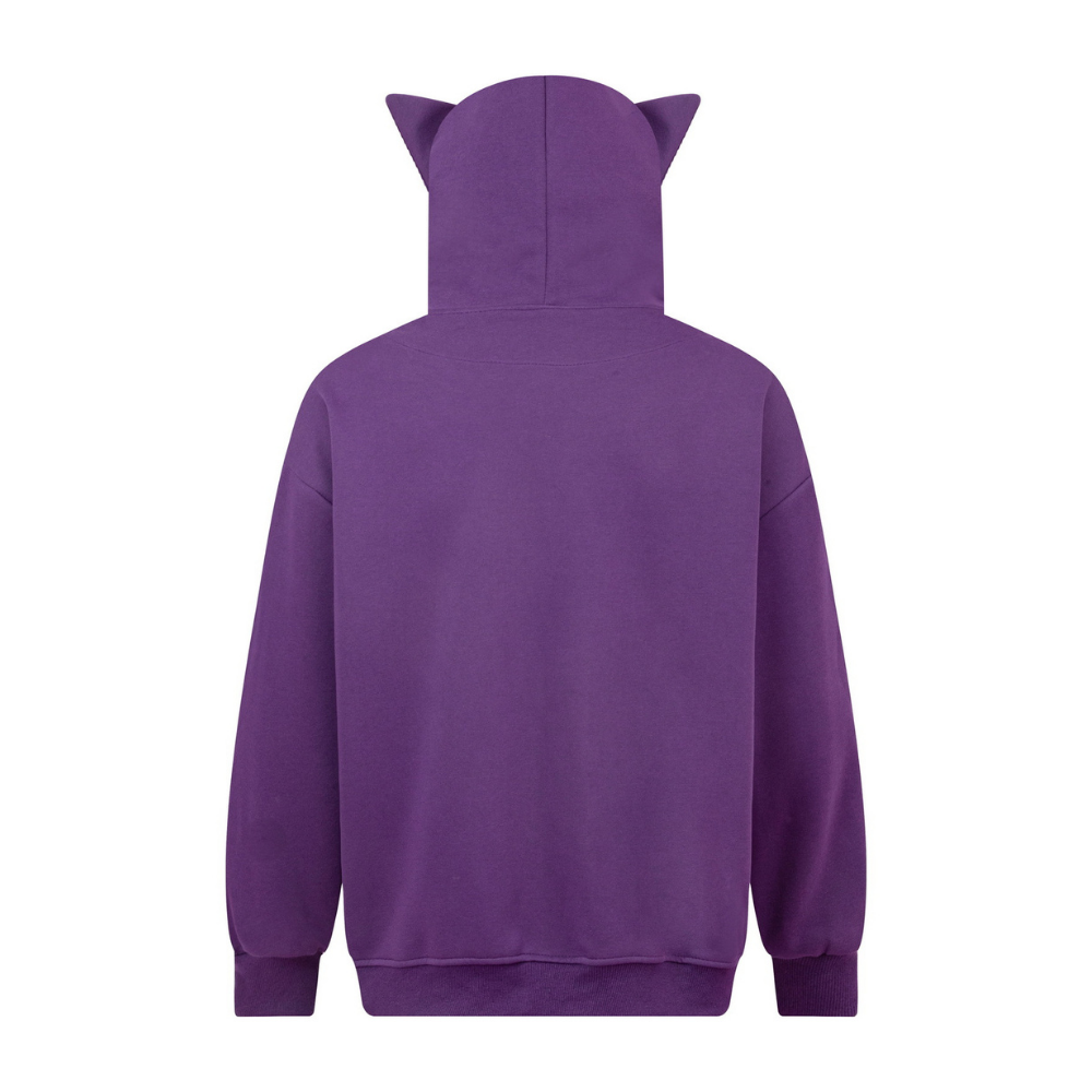 Gengar Doll Towel Embroidery Hoodie