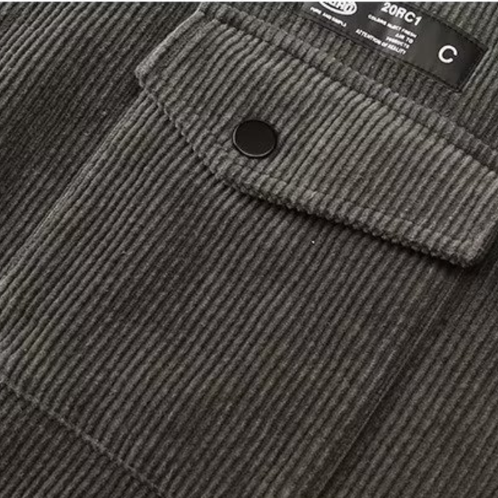 Solid Corduroy Shirt