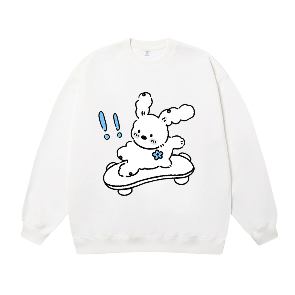 Skateboard Bunny Sweatshirt