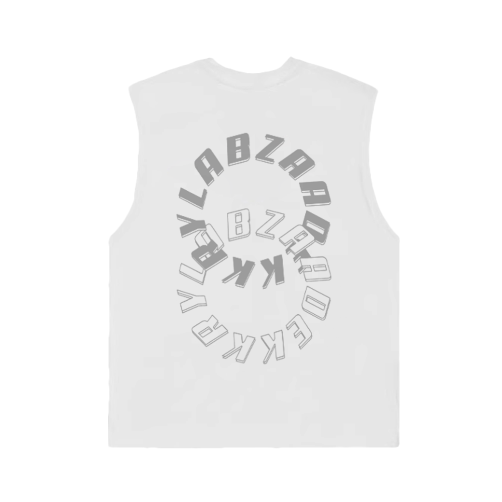 Lettered Double Circle Sports Vest