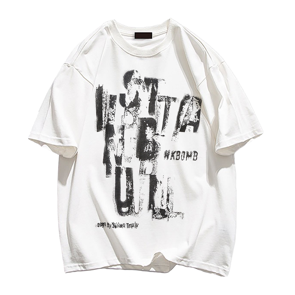Letter Graffiti T-shirt