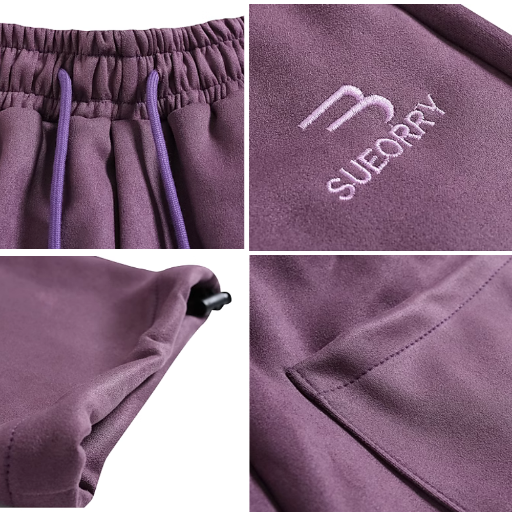 Jazzy Suede Versatile Sweatpants