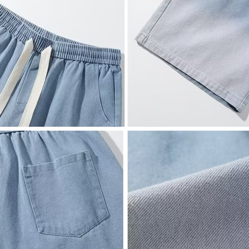 Classic Gradient Drawstring Shorts