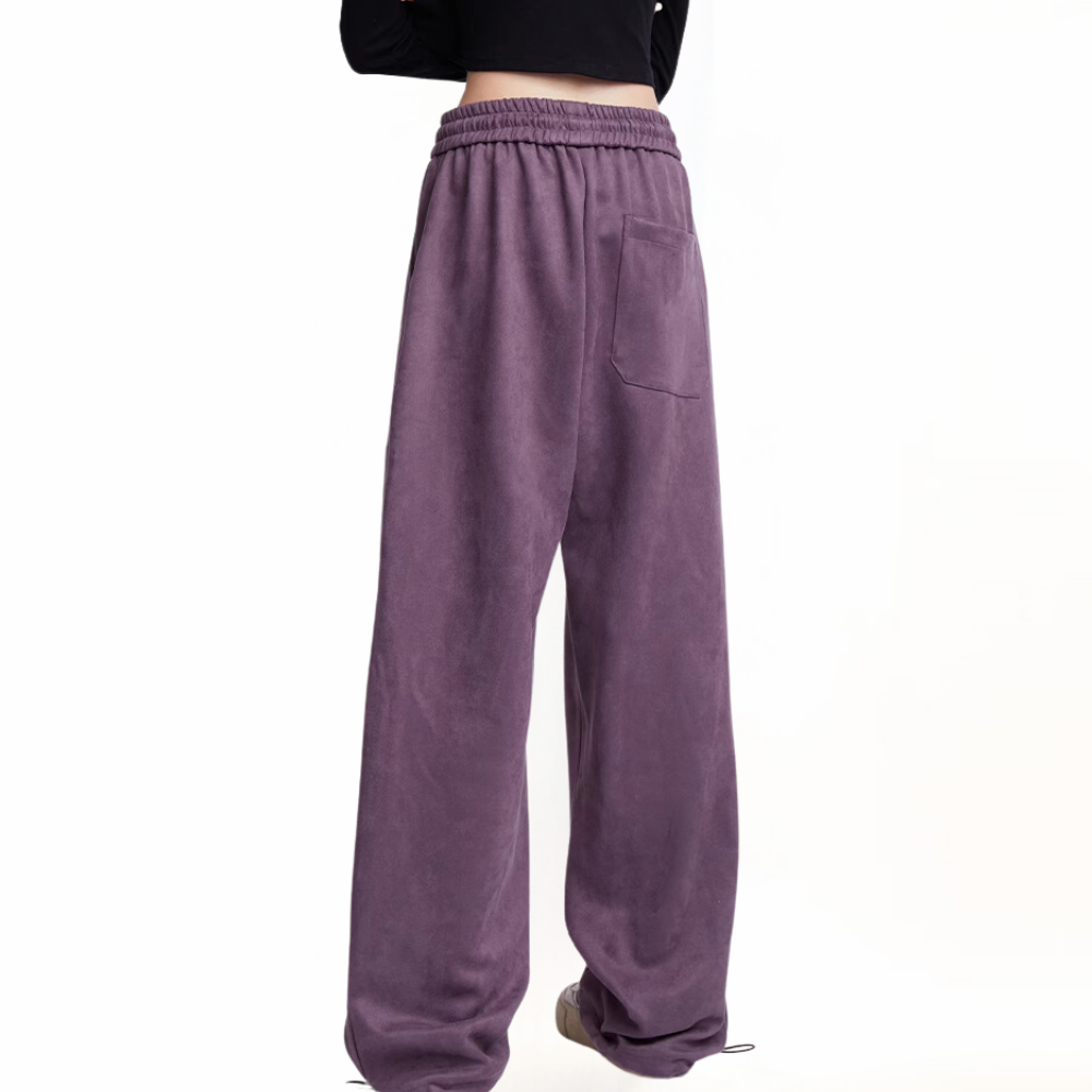 Jazzy Suede Versatile Sweatpants
