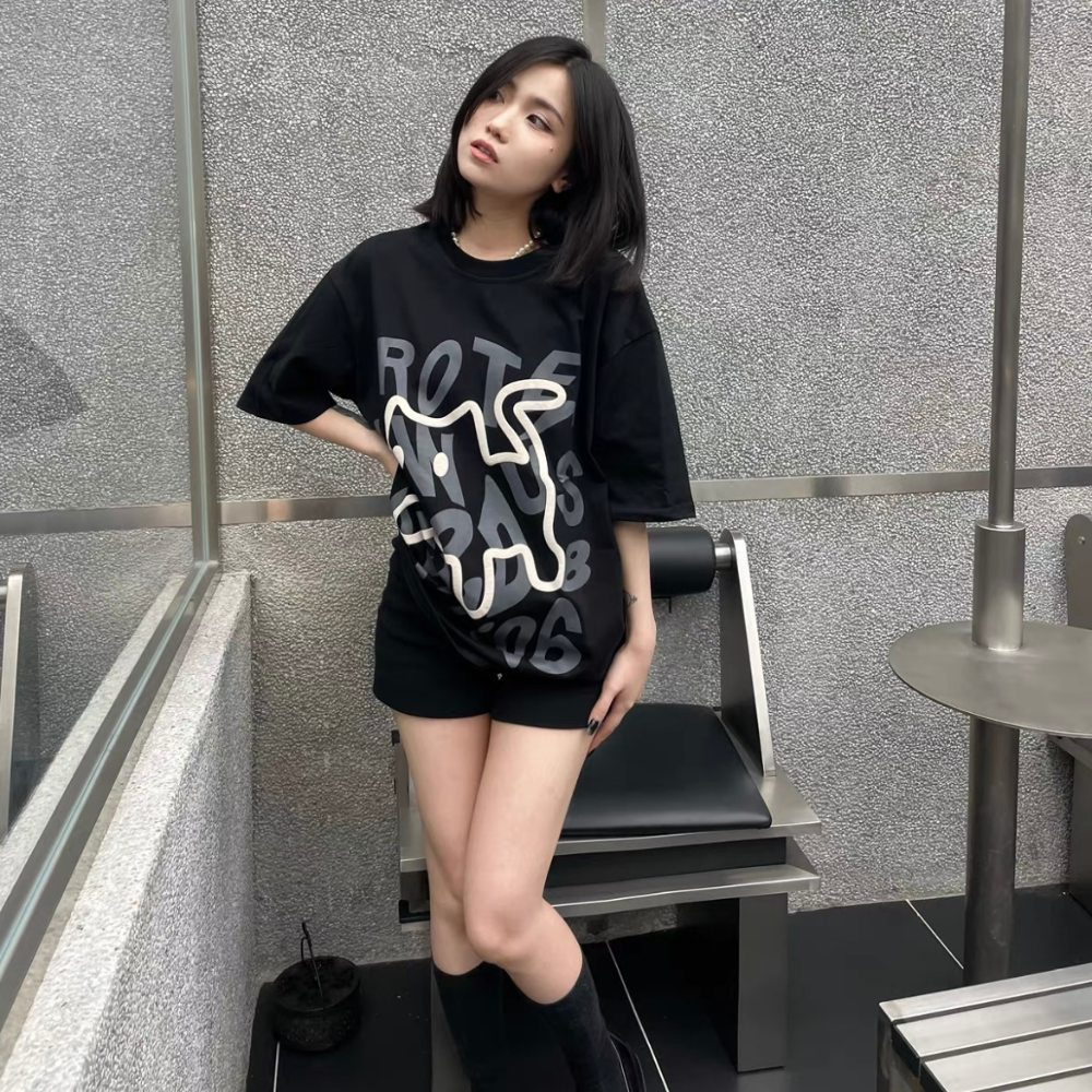 Simple Kitten Lettering T-Shirt