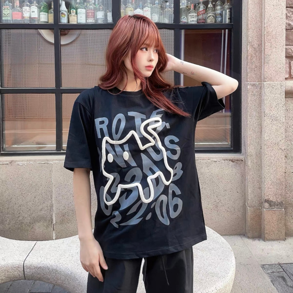 Simple Kitten Lettering T-Shirt