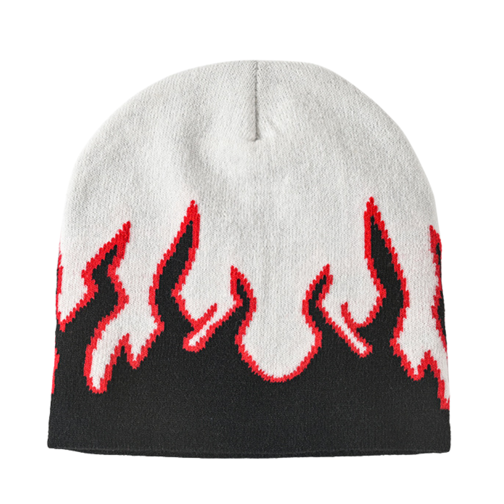 Street Flame Pullover Cycling Hat