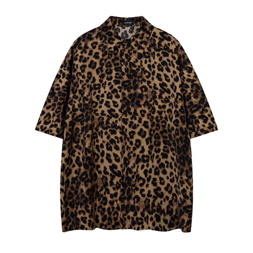 Urban Fashion Leopard Print Shirt