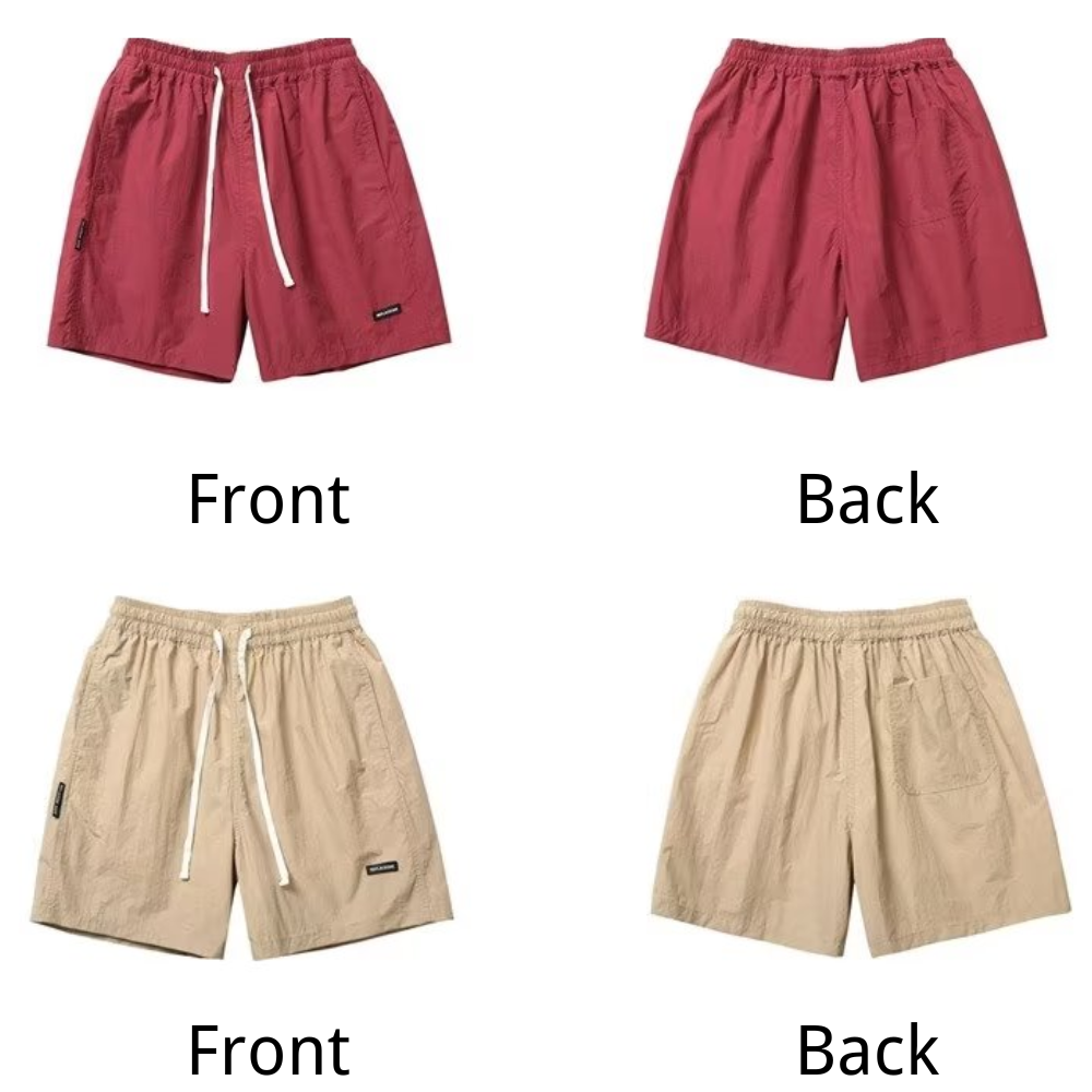 Classic Loose Solid Casual Shorts