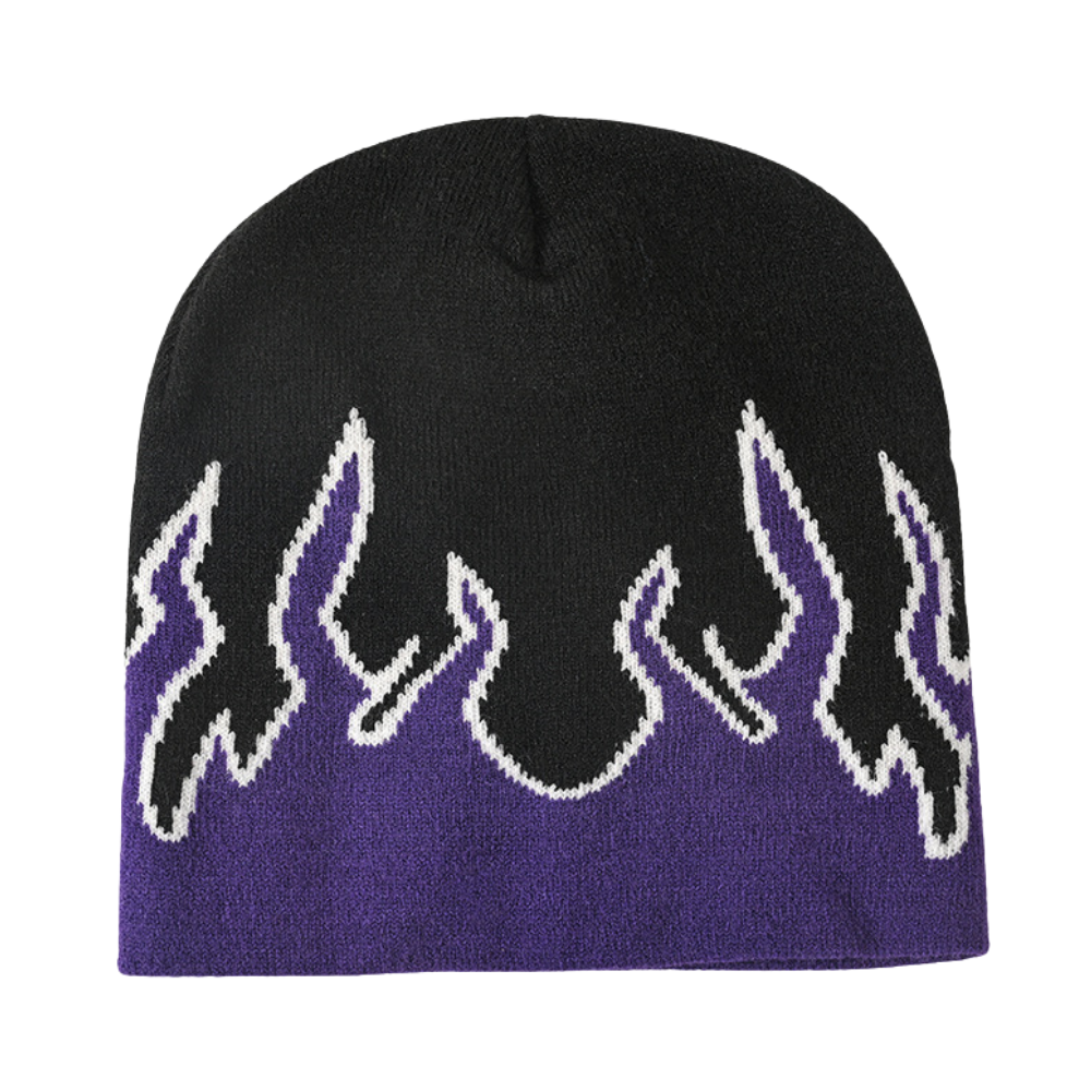 Street Flame Pullover Cycling Hat