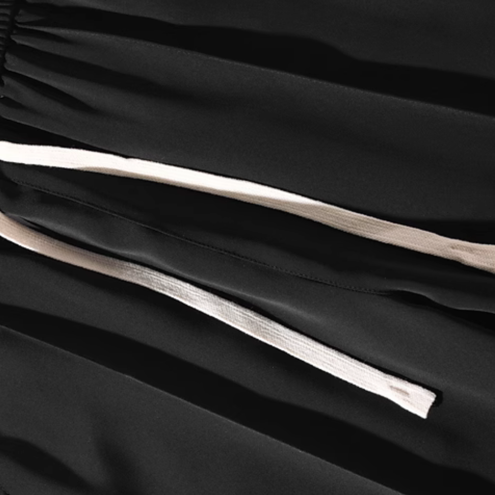 Casual Solid Color Drawstring Sweatpants