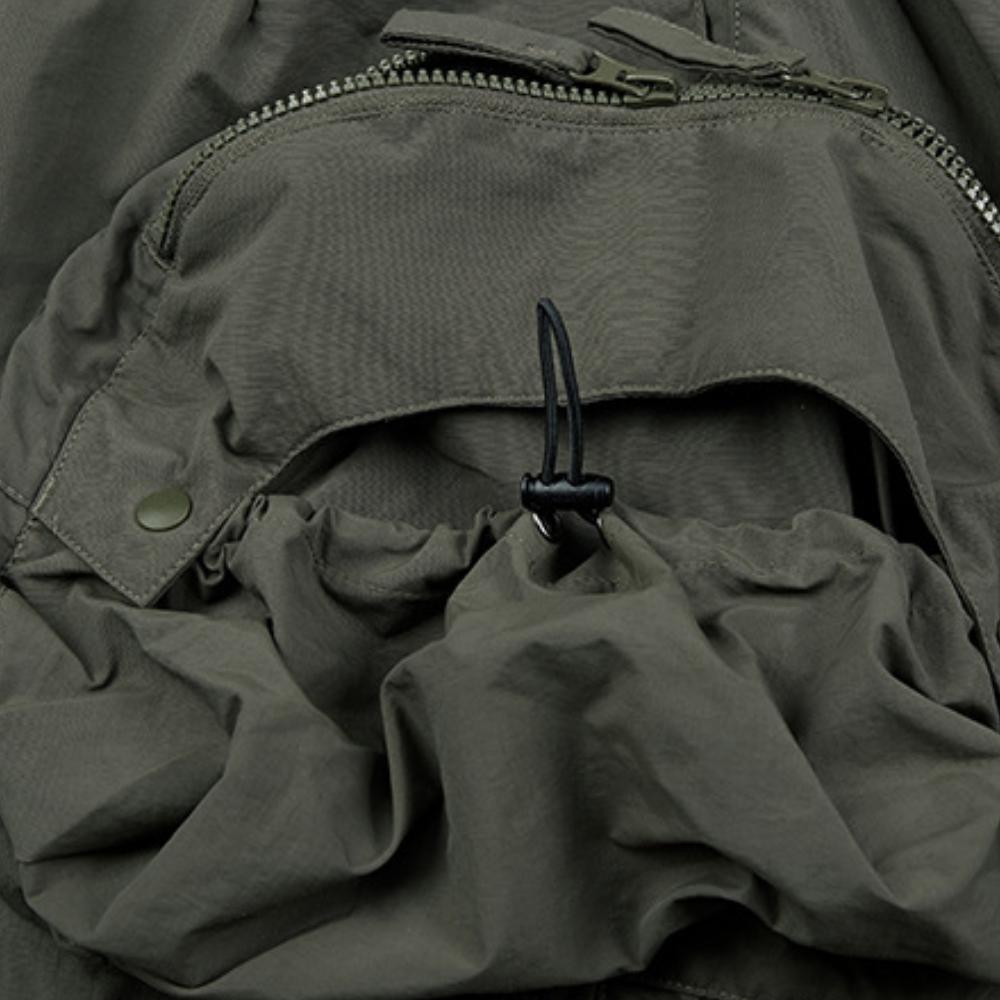 Cityboy Solid Color Cargo Shorts