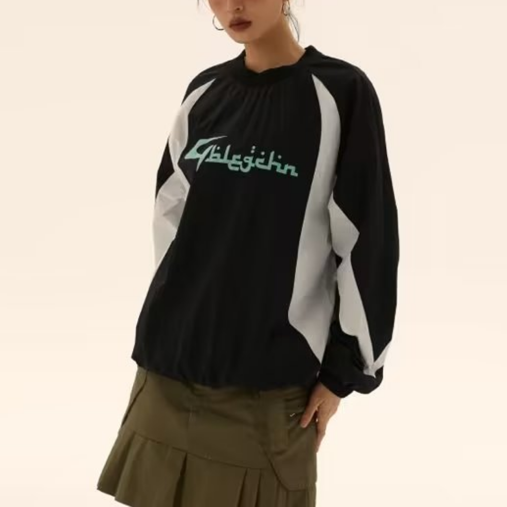Women's American Sports Letter Sweatshirt