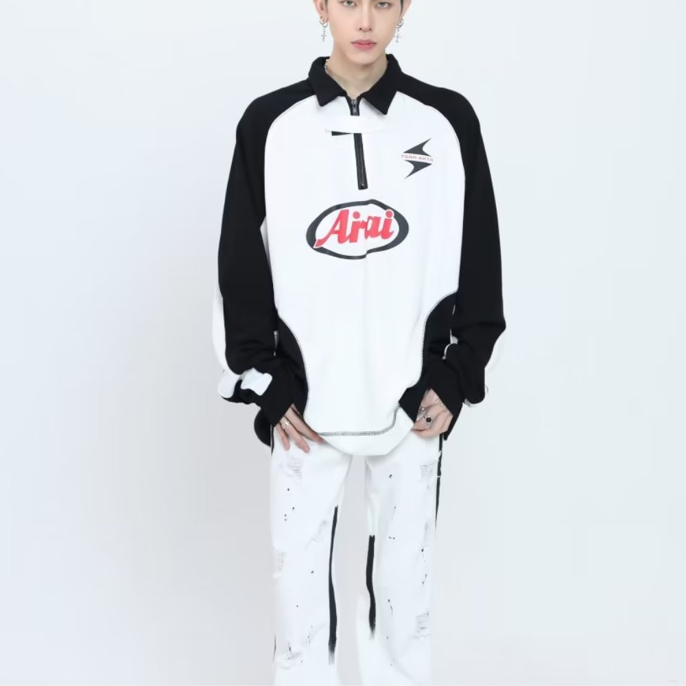 American Alphabet Racing Sweatshirt