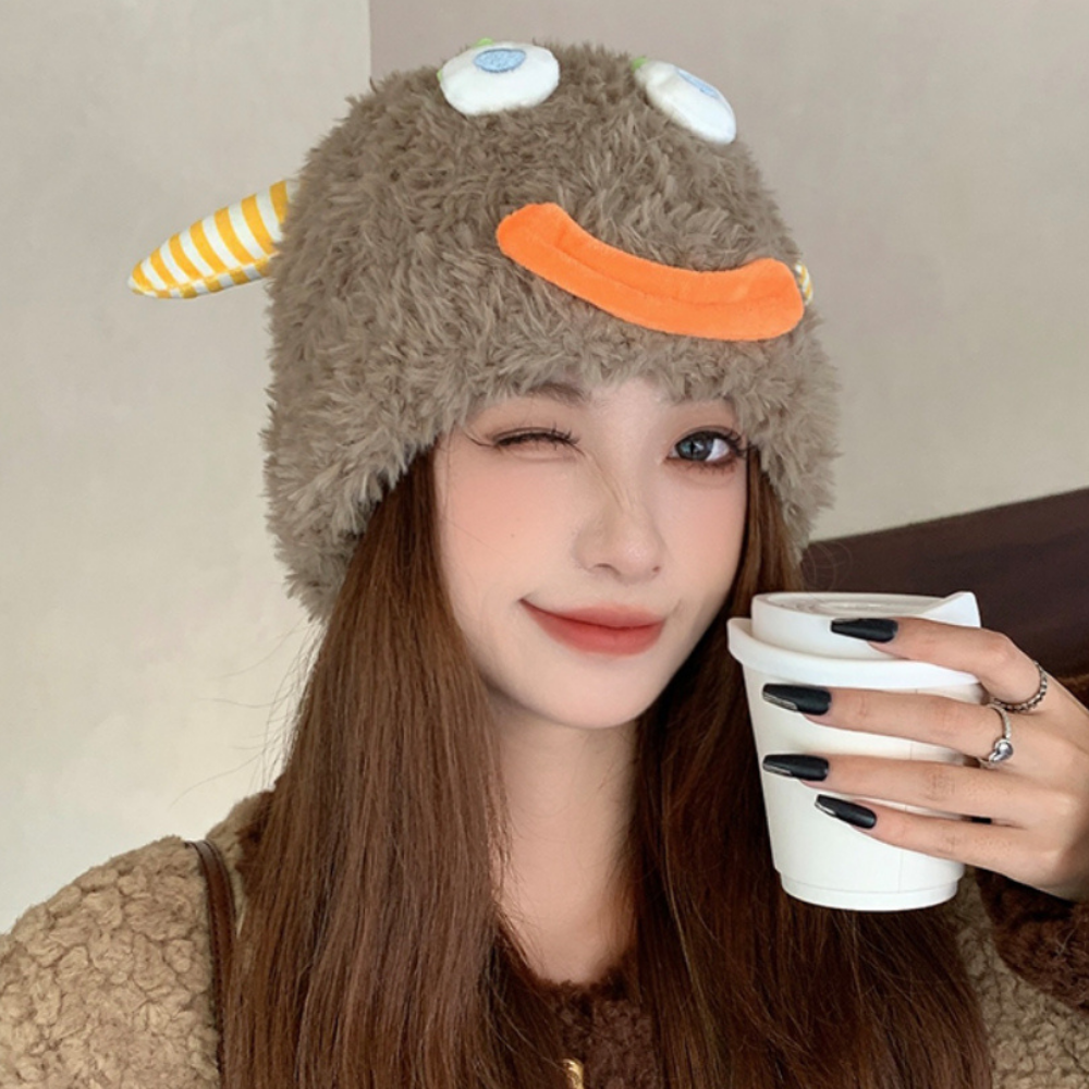 CUTE Demon Sausage Plush Hat