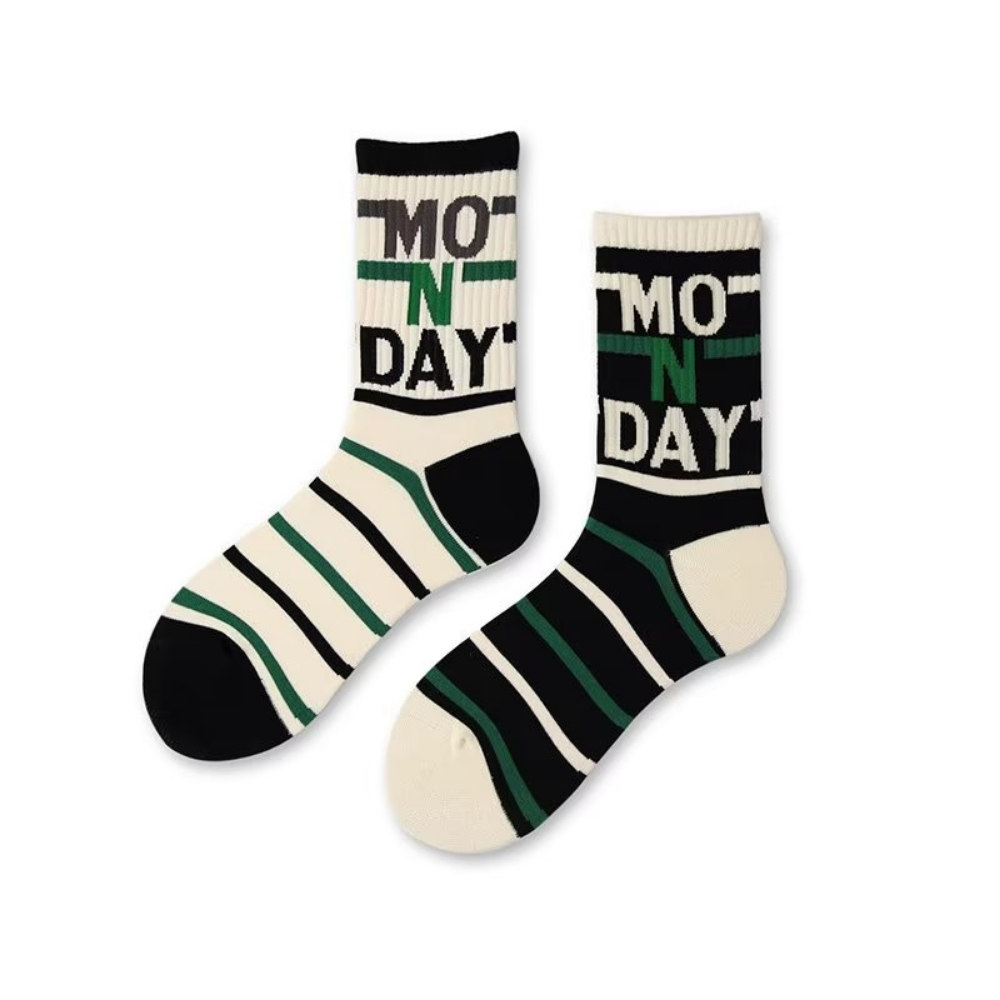 High Street Contrast Socks