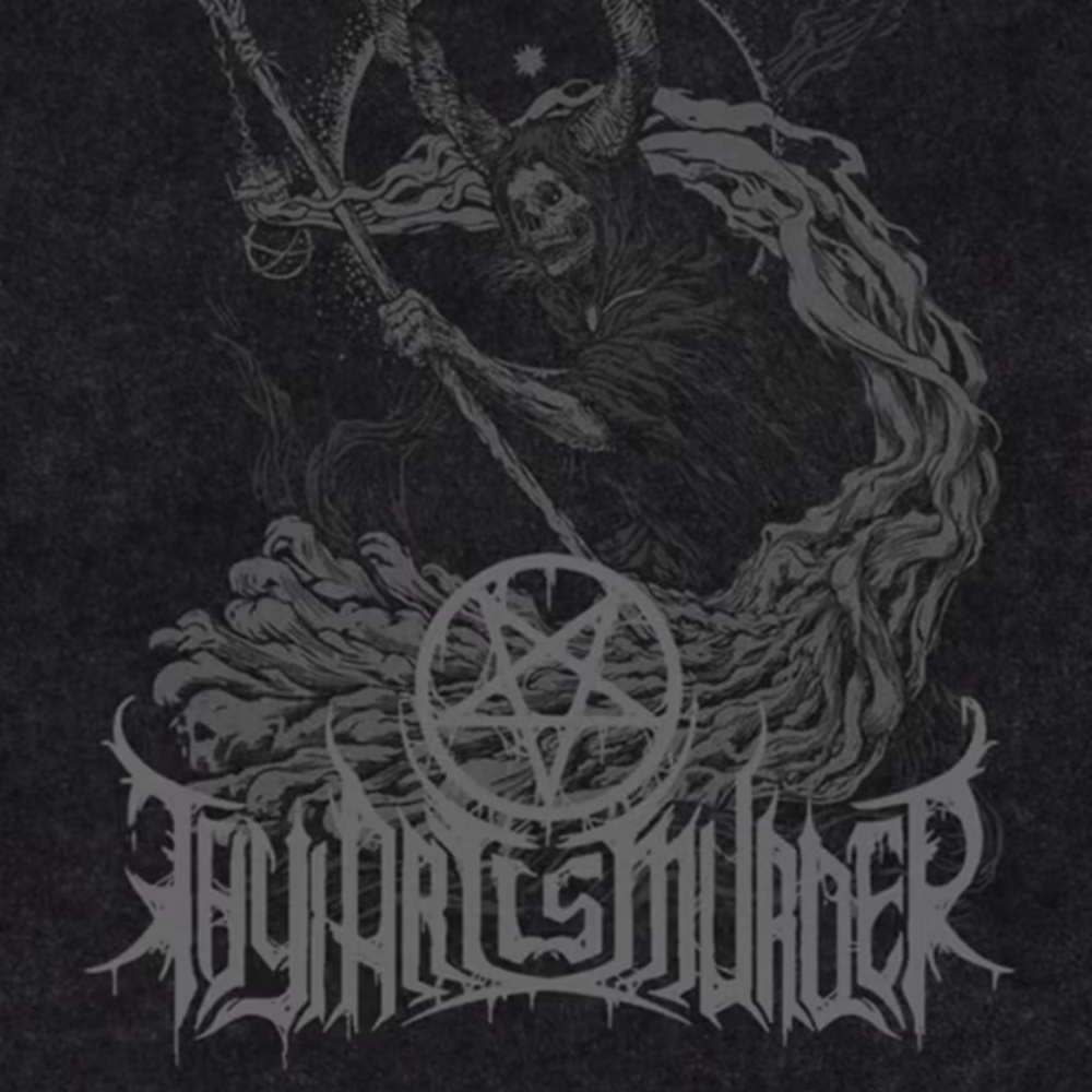 Dark Skull Ripped Cotton Vest