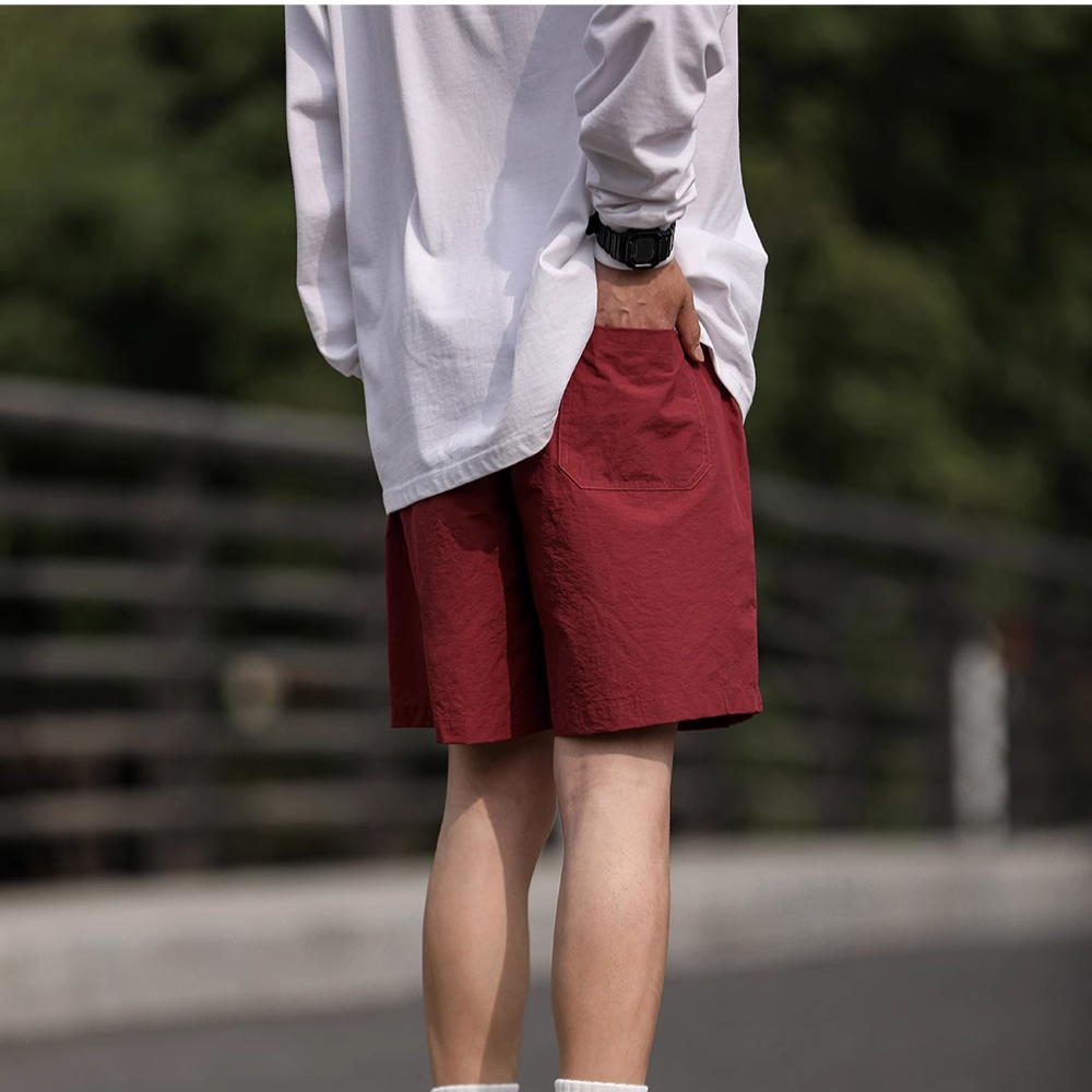 Classic Loose Solid Casual Shorts