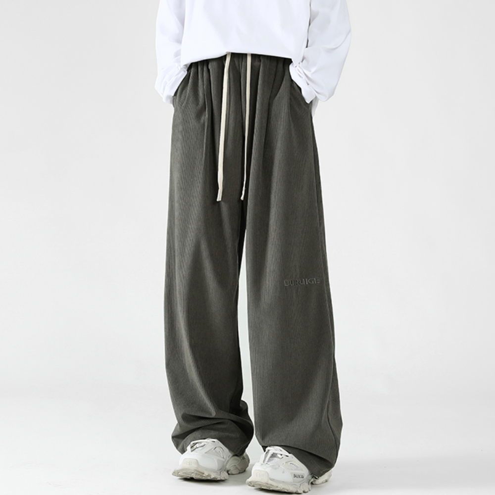 Women's Loose Letter Embroidered Sweatpants