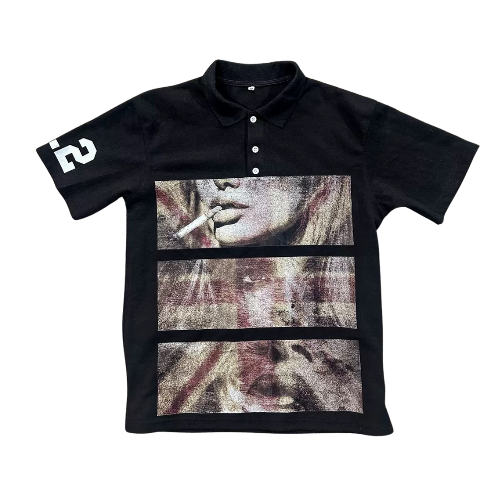 Unseen Echoes “Cigarette Muse” Polo