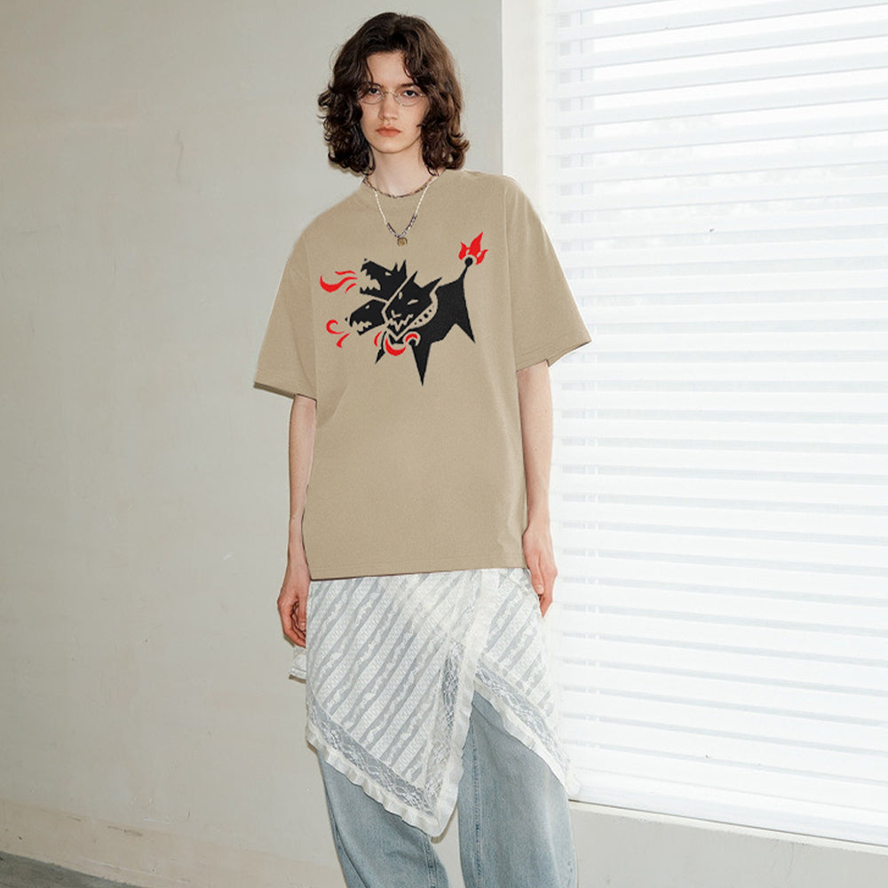 High Street Three Headed Dog T-Shirt