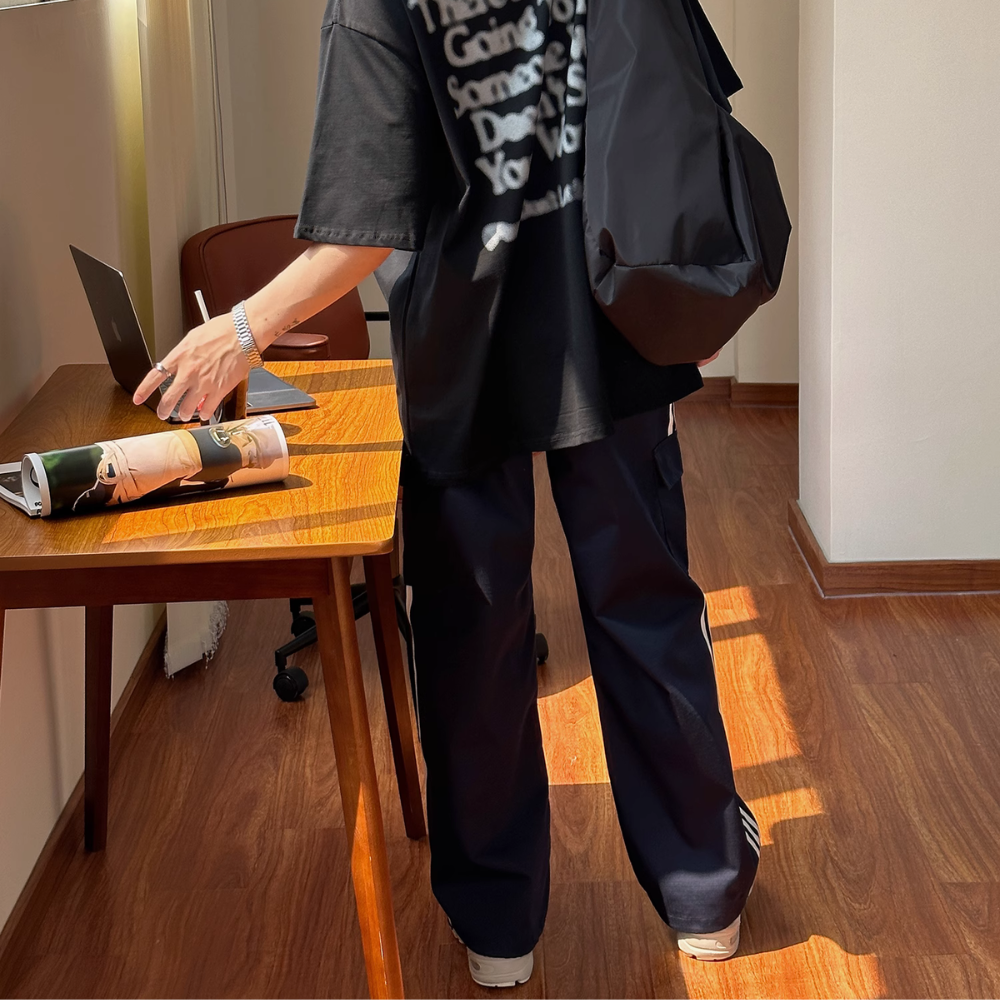 Vintage Classic Stripe Cargo Pants