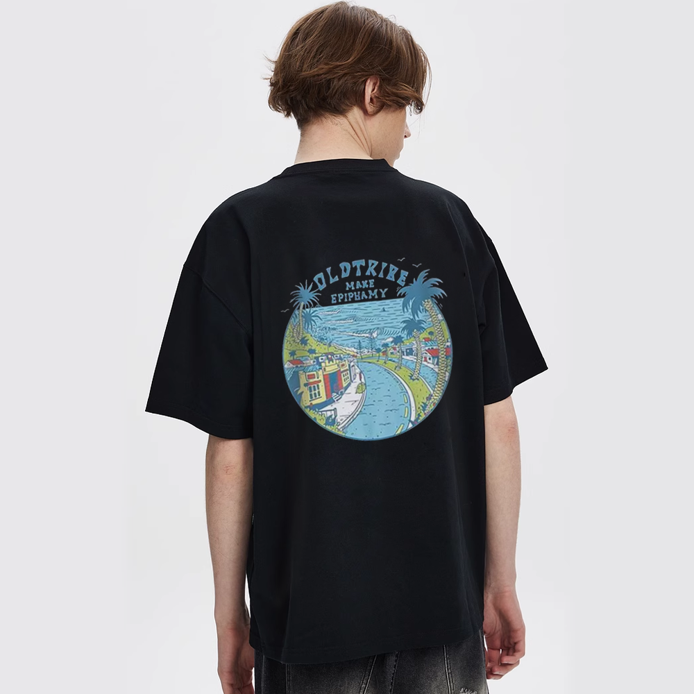 Simple Round Island T-Shirt