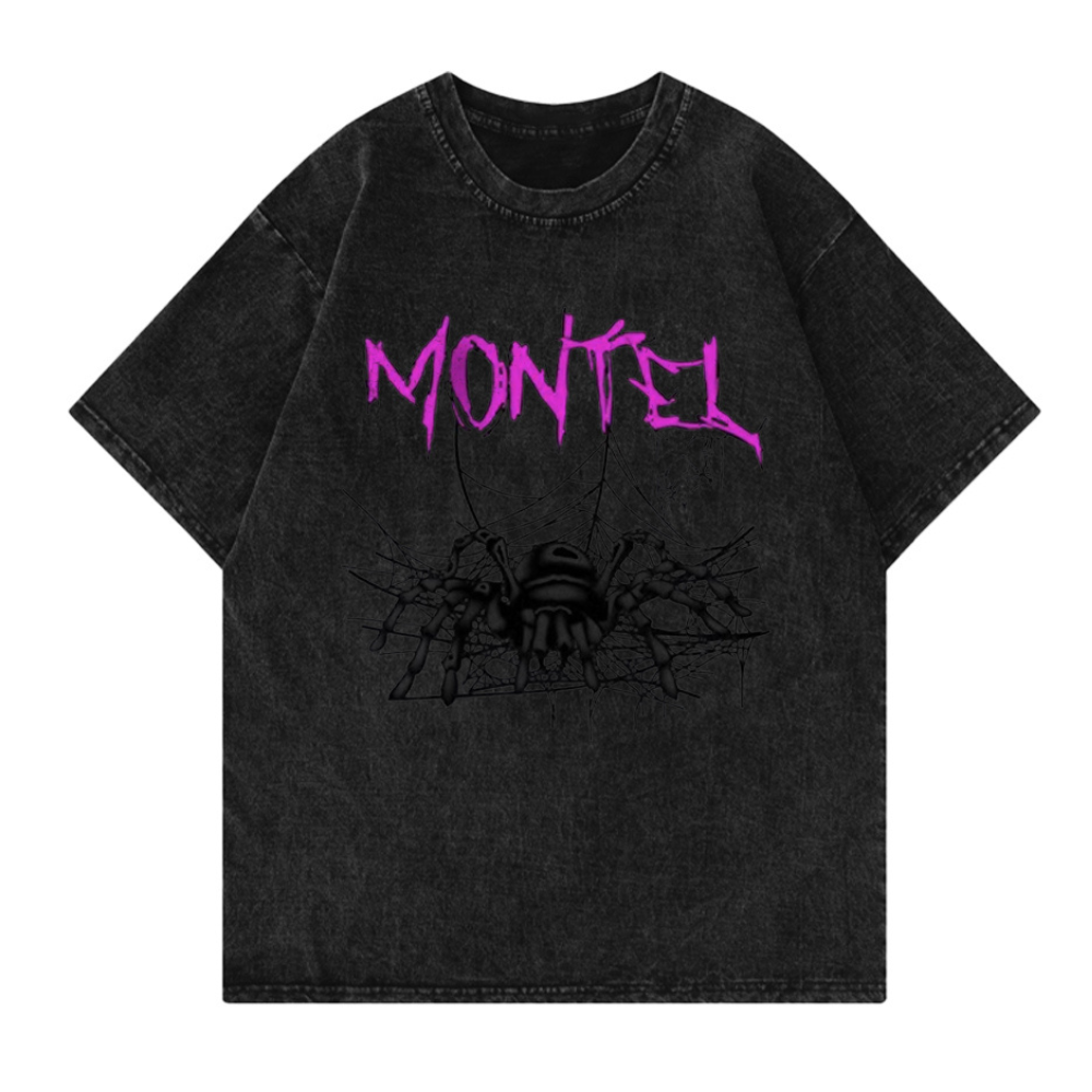 Vintage Washed Spider T-shirt