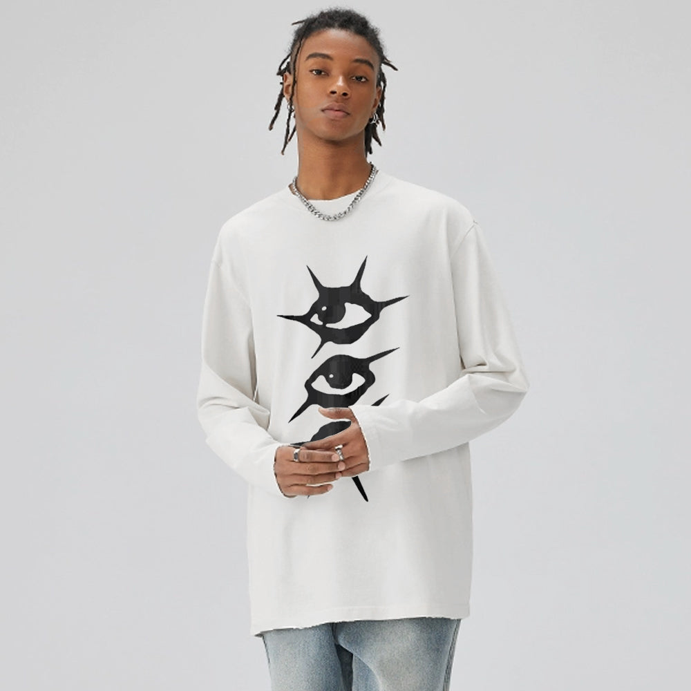 Summer Loose Key Print Sweatshirt