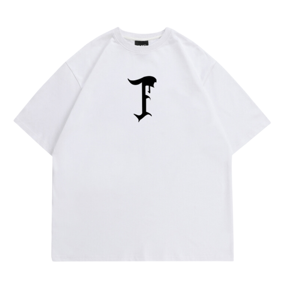 Minimal Ink Graphic Cotton T-shirt