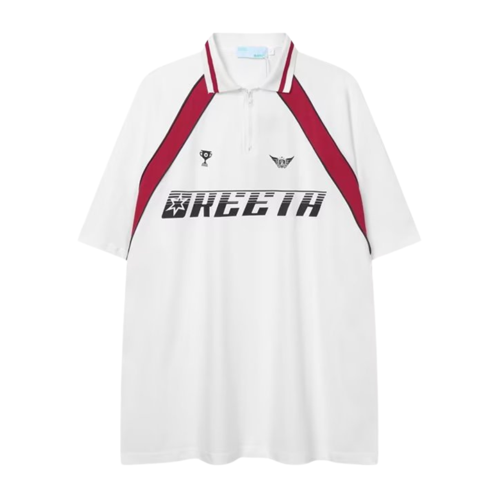 American Patchwork Polo Shirt