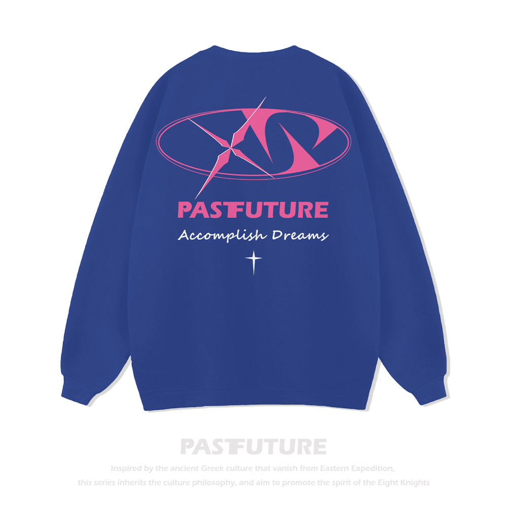 Past Future | Four-pointed Star Design Sweatshirt