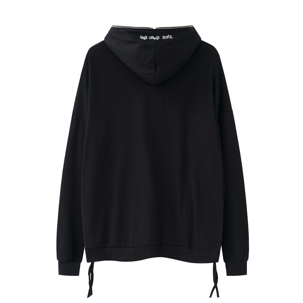 American Punk Bold Print Hoodie