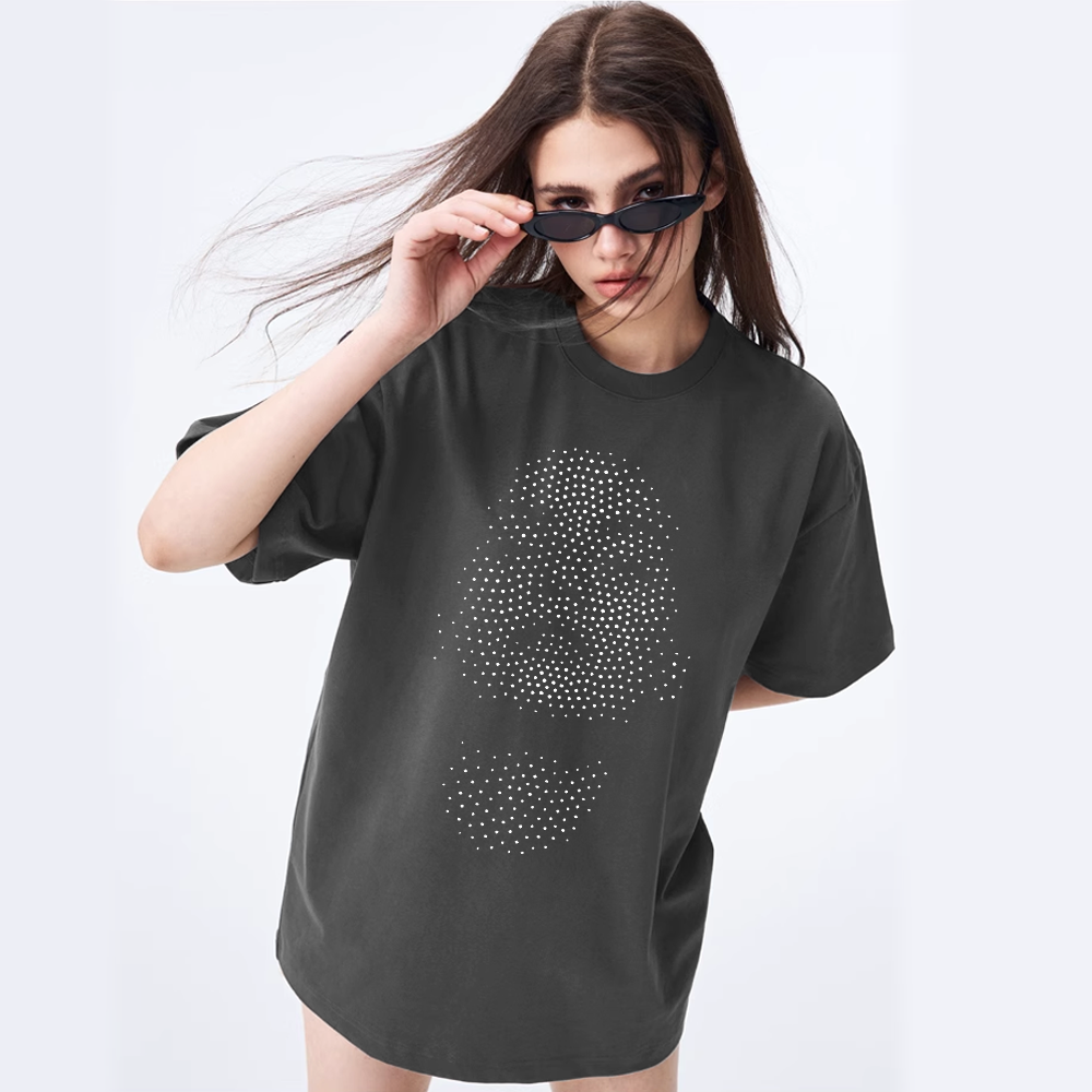 Dot Art Portrait T-Shirt