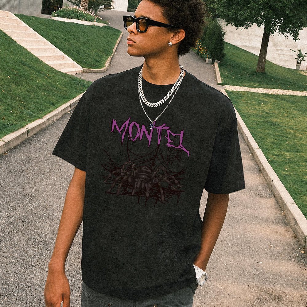 Vintage Washed Spider T-shirt