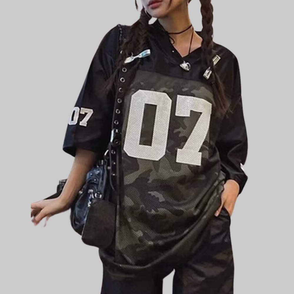 Camo Stretch Quick-Drying T-shirt