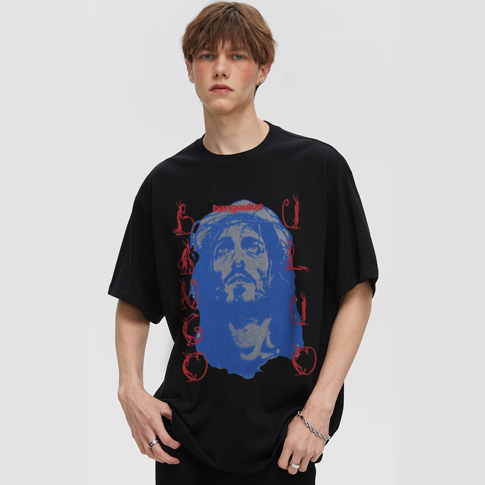 Street Graffiti Portrait T-Shirt