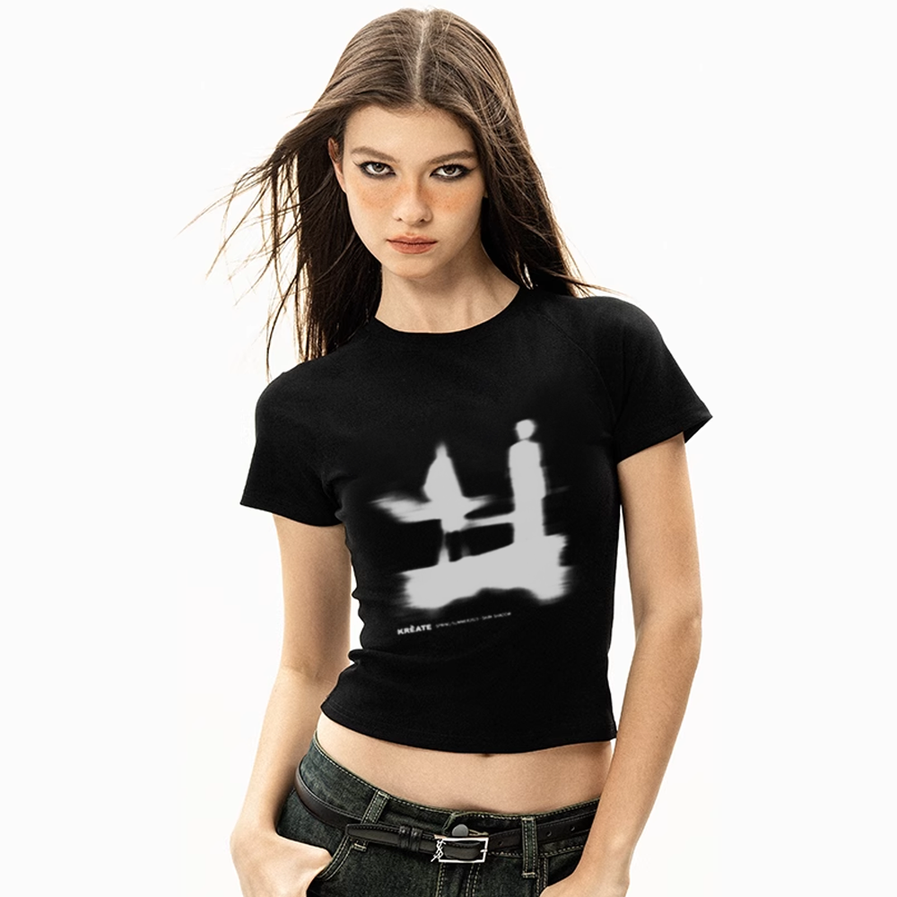 Women's Black Figure T-Shirt