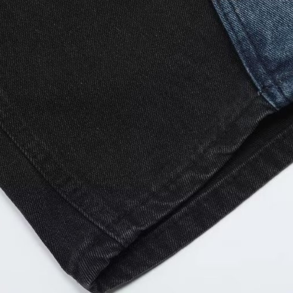 GEG | Hip Hop Irregular Color Block Jeans