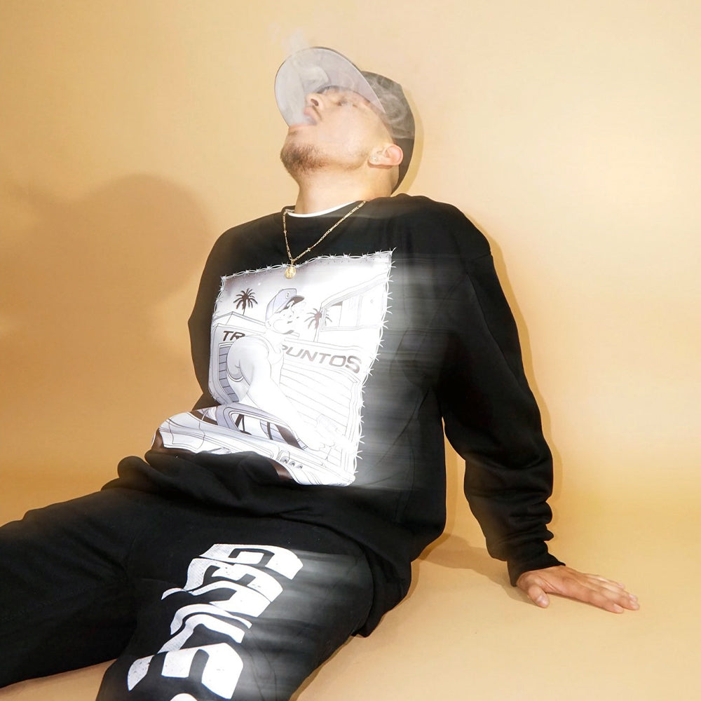 GEG | Gentle Gangster Letter Print Jeans