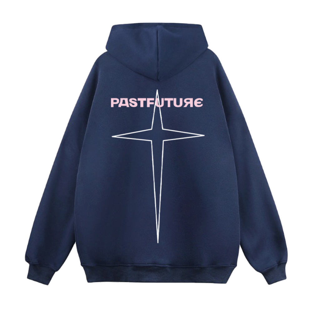 Past Future | Street Four-pointed Star Hoodie