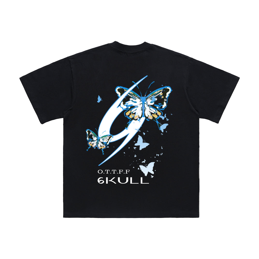 6Kull Street “OTTFF” Butterfly T-Shirt