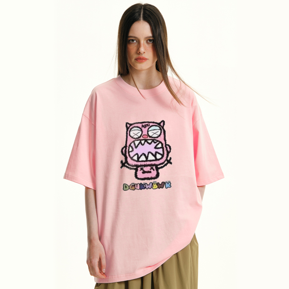 Funny Pink Monster T-Shirt