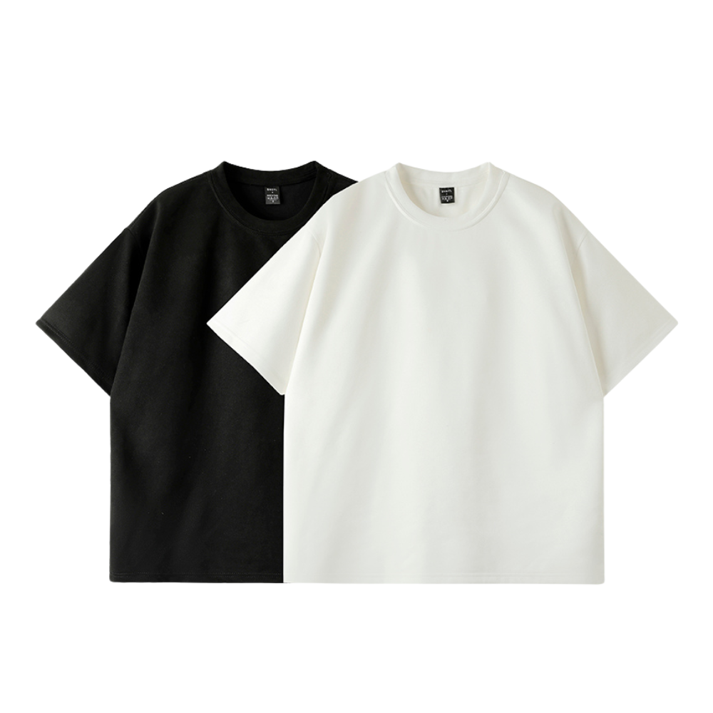 Heavy Solid Suede T-Shirt