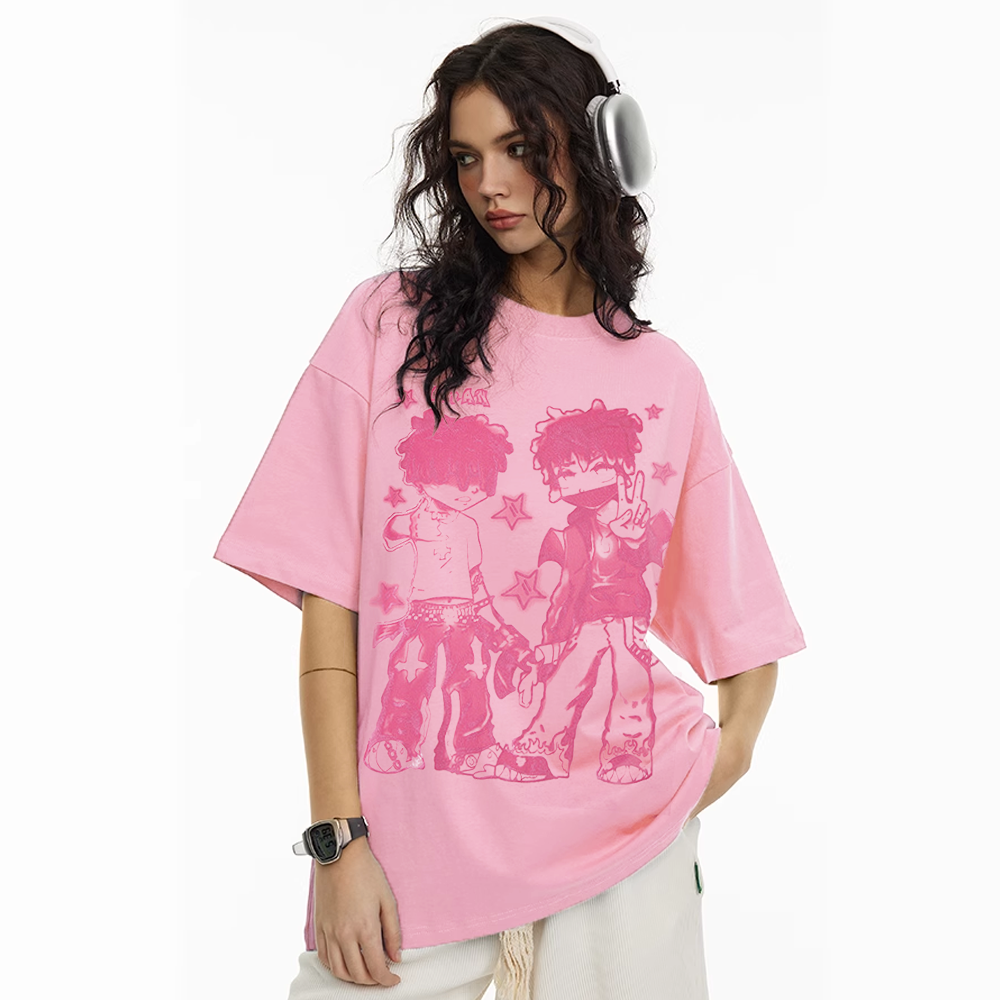 Line Boy Print T-Shirt