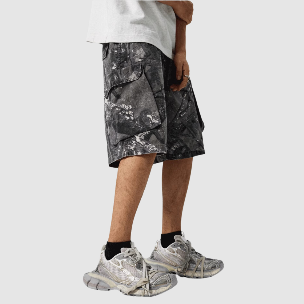 High Street Camo Cargo Shorts