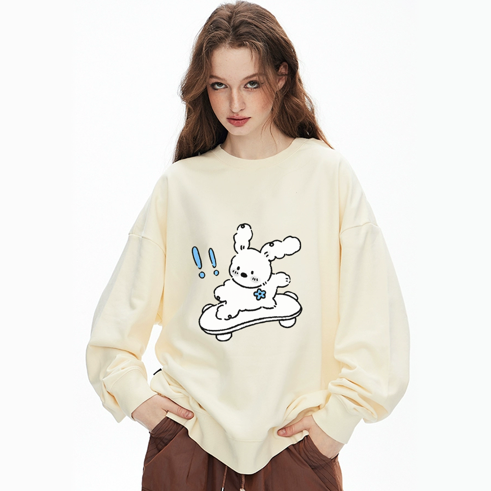 Skateboard Bunny Sweatshirt