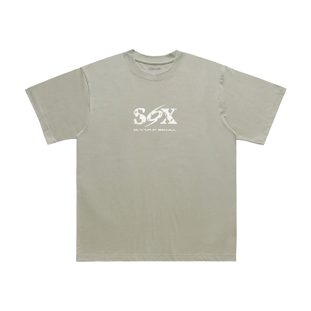6Kull Casual Brand Logo T-Shirt